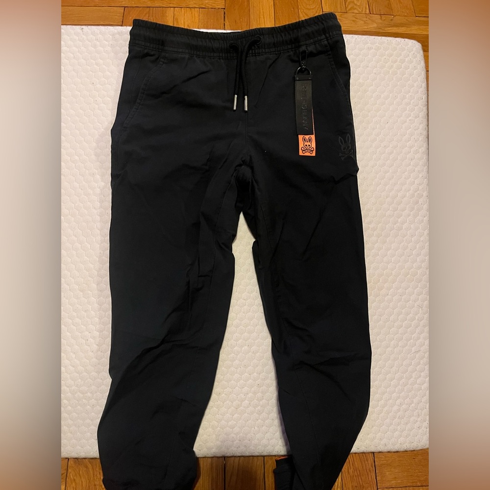 Psycho Bunny Black Joggers